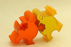 Hand-in-Hand  Mini Mood Light (Yellow & Orange)