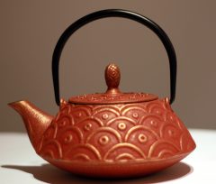 Cast Iron Tea Pot