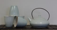 5pc Tea Set (Glossy LiteBlue)