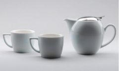 3pc Tea Set (Glossy Light Blue)