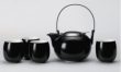 5pc Tea Set (Glossy Black)