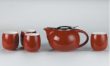 5pc Tea Set (Glossy Red)